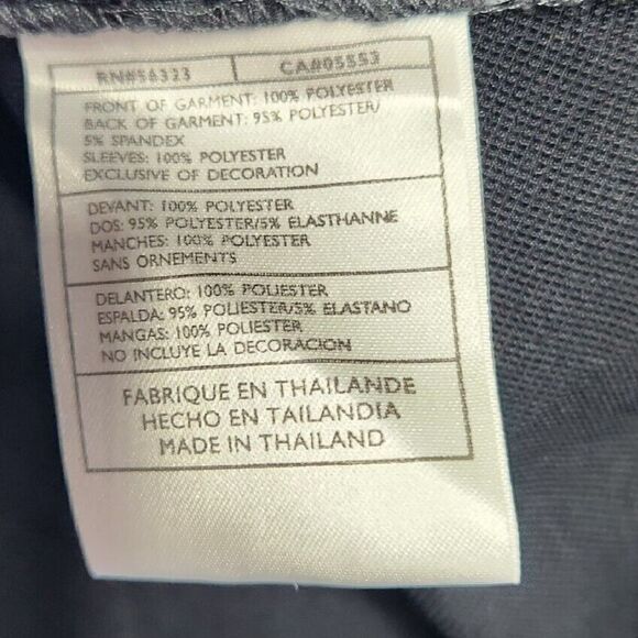 Nike ACG Sphere Dry Men's Black Gray Full  Zip-Up Jacket Pockets Size Medium - Picture 14 of 15